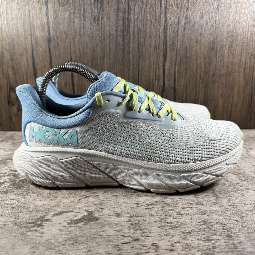 Hoka One Arahi 7 Womens Size 8.5 D Wide Illusion Dusk Blue Running Sneaker - Picture 3 of 10